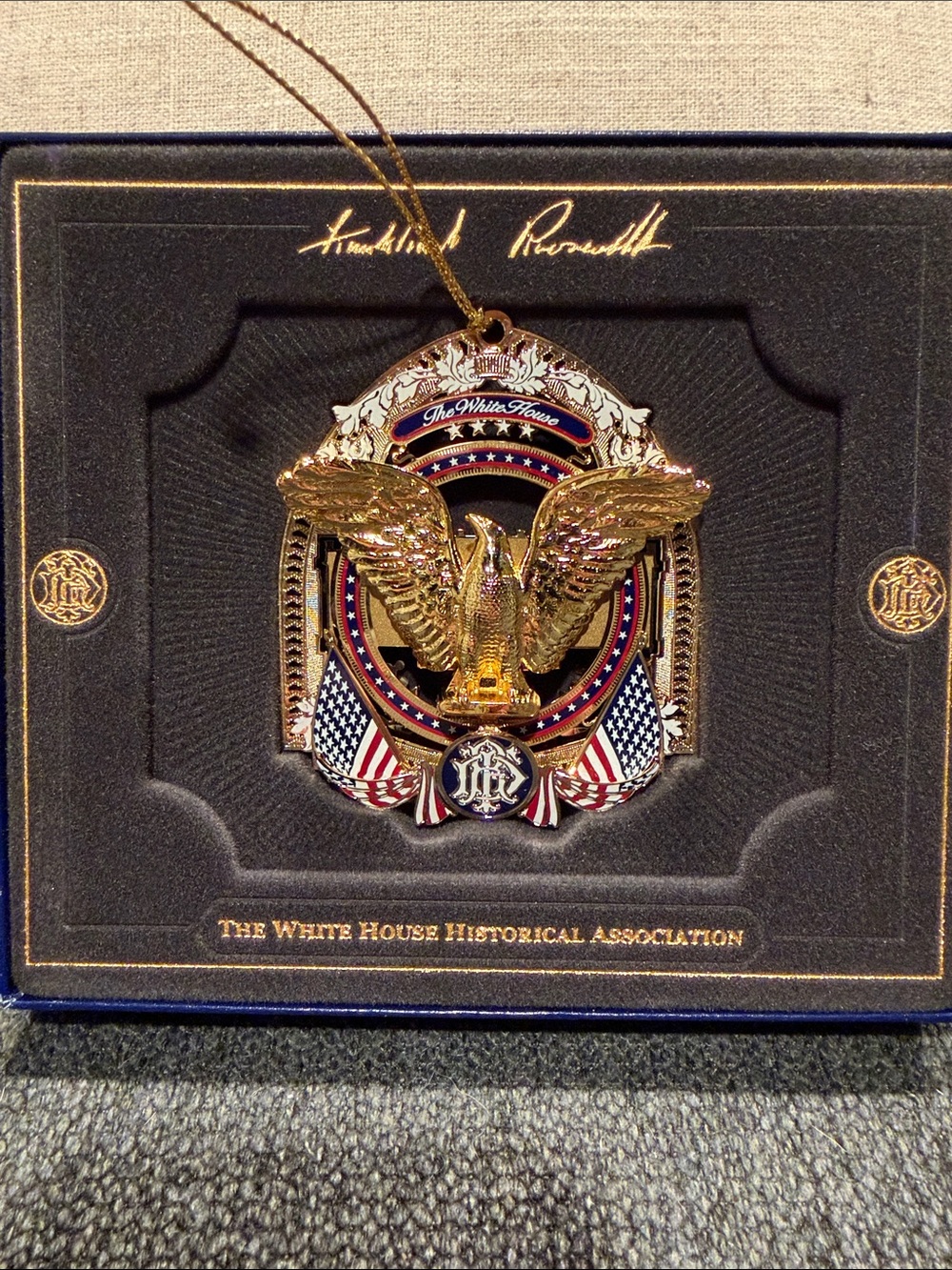 FDR ornament - White House Historical Association 2017